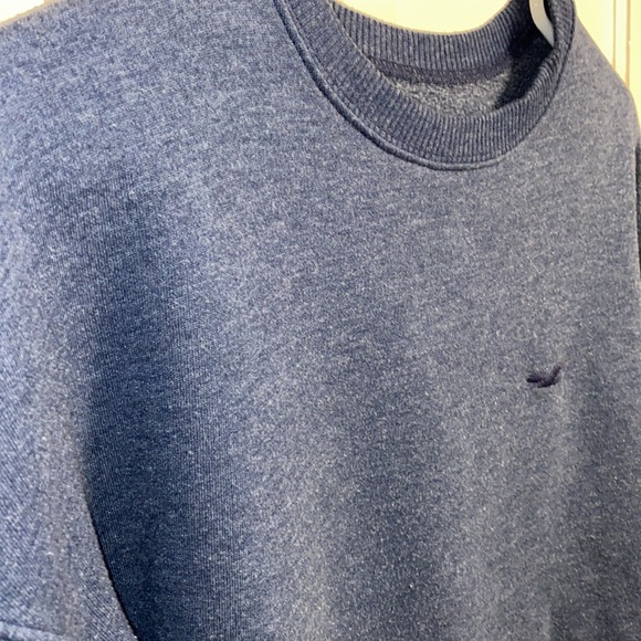 Hollister Small Navy Blue Pullover Sweater - Picture 14 of 14